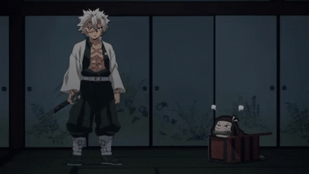 Demon Slayer Sanemi And Nezuko GIF