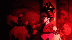 Demon Slayer Season 2 Daki Piercing Eyes GIF