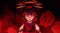 Demon Slayer Season 2 Daki Sinister Smile GIF