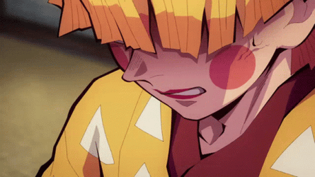 Demon Slayer Season 2 Mad Zenitsu Agatsuma GIF