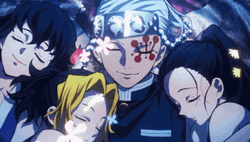Demon Slayer Season 2 Tengen Uzui Sleeping GIF