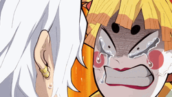 Demon Slayer Season 2 Zenitsu Agatsuma Punch GIF