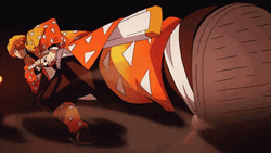 Demon Slayer Zenitsu Fast Move GIF
