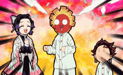Demon Slayer Zenitsu Red Blushing GIF