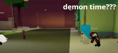 Demon Time Video Game Screenshot GIF