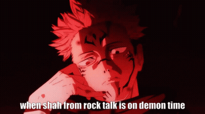 Demon When Shah From Rock Talk Is On Demon Time GIF