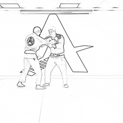 Demonstrating Judo Chop GIF