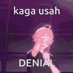 Denial Freestyle Rapping Anime GIF