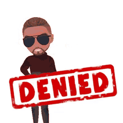 Denied Saquinon GIF