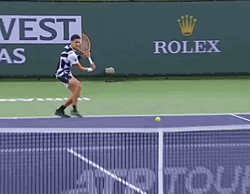 Denis Shapovalov Shot On Slow Motion GIF