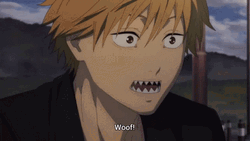 Denji Barks Woof GIF
