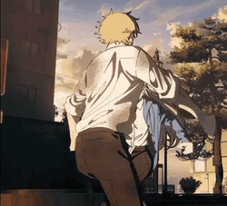 Denji Dances With Someone GIF