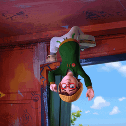 Dennis Hanging Upside Down GIF