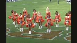 Denver Broncos Cheerleaders Dancing GIF