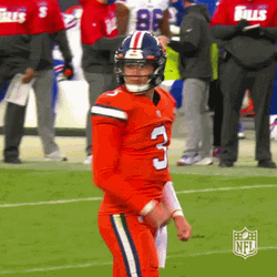 Denver Broncos Drew Lock Fist Pump GIF