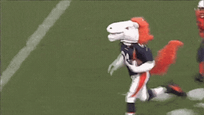 Denver Broncos Logo With Howdy Partner GIF