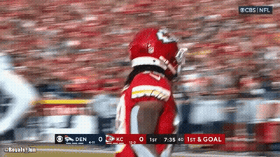 Denver Broncos Vs KC Chiefs Football Game GIF