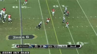Denver Broncos Vs San Diego Chargers Football Game GIF