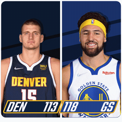 Denver Nuggets (113) Vs. Golden State Warriors (118) Post Game GIF