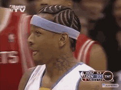 Denver Nuggets Allen Iverson GIF