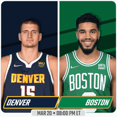 Denver Nuggets Vs. Boston Celtics Pre Game GIF