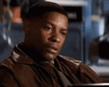 Denzel Washington Feeling Relieved GIF