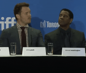 Denzel Washington Flight Chris Pratt GIF