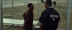 Denzel Washington Flight Hugging Someone GIF