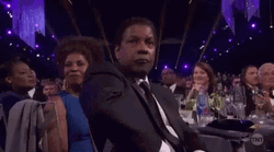 Denzel Washington Nervous Facial Expression GIF