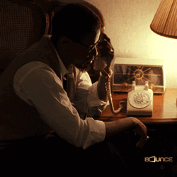 Denzel Washington Slamming Phone GIF