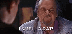 Departed Jack Nicholson Iconic I Smell Rat GIF