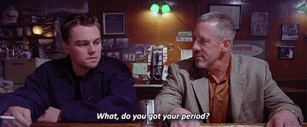 Departed Leonardo DiCaprio Got Period GIF
