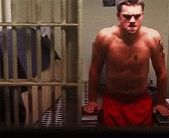 Departed Leonardo DiCaprio Working Out GIF