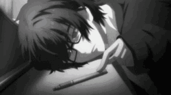 Depressed Sad Anime Boy In Pain GIF
