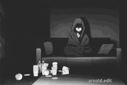 Depressed Sad Anime GIF