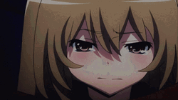 Depressed Sad Anime Taiga Aisaka GIF