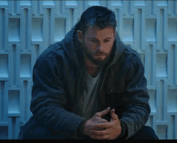 Depressed Thor Avengers Endgame GIF
