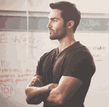 Derek Hale Arms Folded Look What Was That