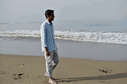 Derek Shepherd Walking Away Grey's Anatomy GIF