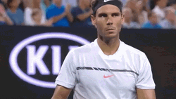Derp Look Rafael Nadal Tennis Player GIF