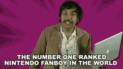 Derrick Acosta Nintendo Fanboy GIF
