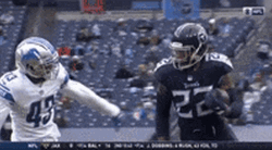 Derrick Henry Stiff Arm Hit It GIF