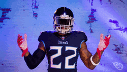 Derrick Henry Titans Rock On GIF