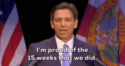 Desantis Being Proud GIF