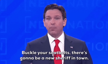 Desantis Buckle Your Seatbelt GIF
