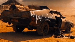 Desert's Survivor Vehicle In Mad Max Fury Road GIF