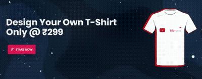 Design Your Own T-Shirt Only @ 299 GIF