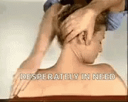 Desperately In Need Oil Massage GIF