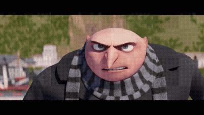Despicable Me Character With Scarf GIF