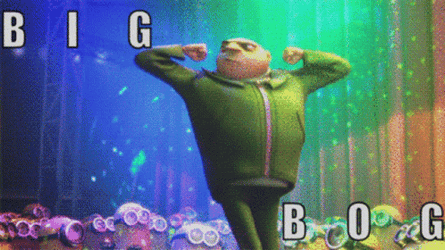 Despicable Me Gru Dancing Big Bog GIF